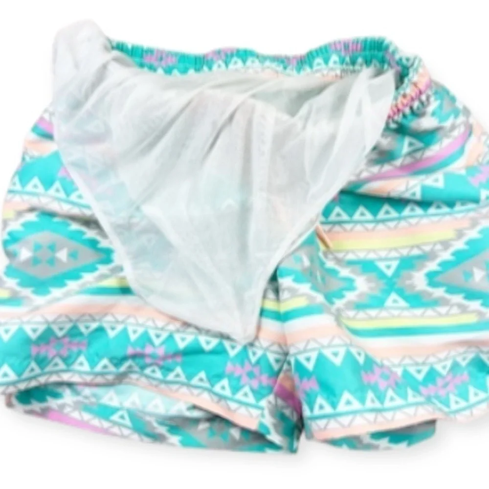 Chubbies Pastel Aztec 4 Way Stretch Swim Shorts Trunks Liner Southwestern